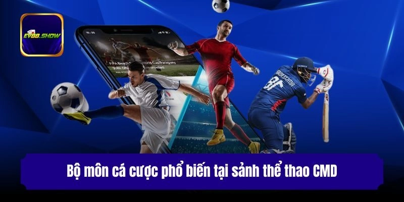 Bộ môn cá cược phổ biến tại sảnh thể thao CMD