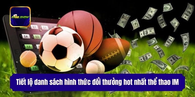 Tiết lộ danh sách hình thức đổi thưởng hot nhất thể thao IM